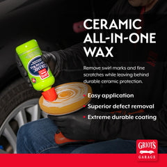 Griot's Garage creamy ceramic wax texture close-up illustrating smooth spreadability