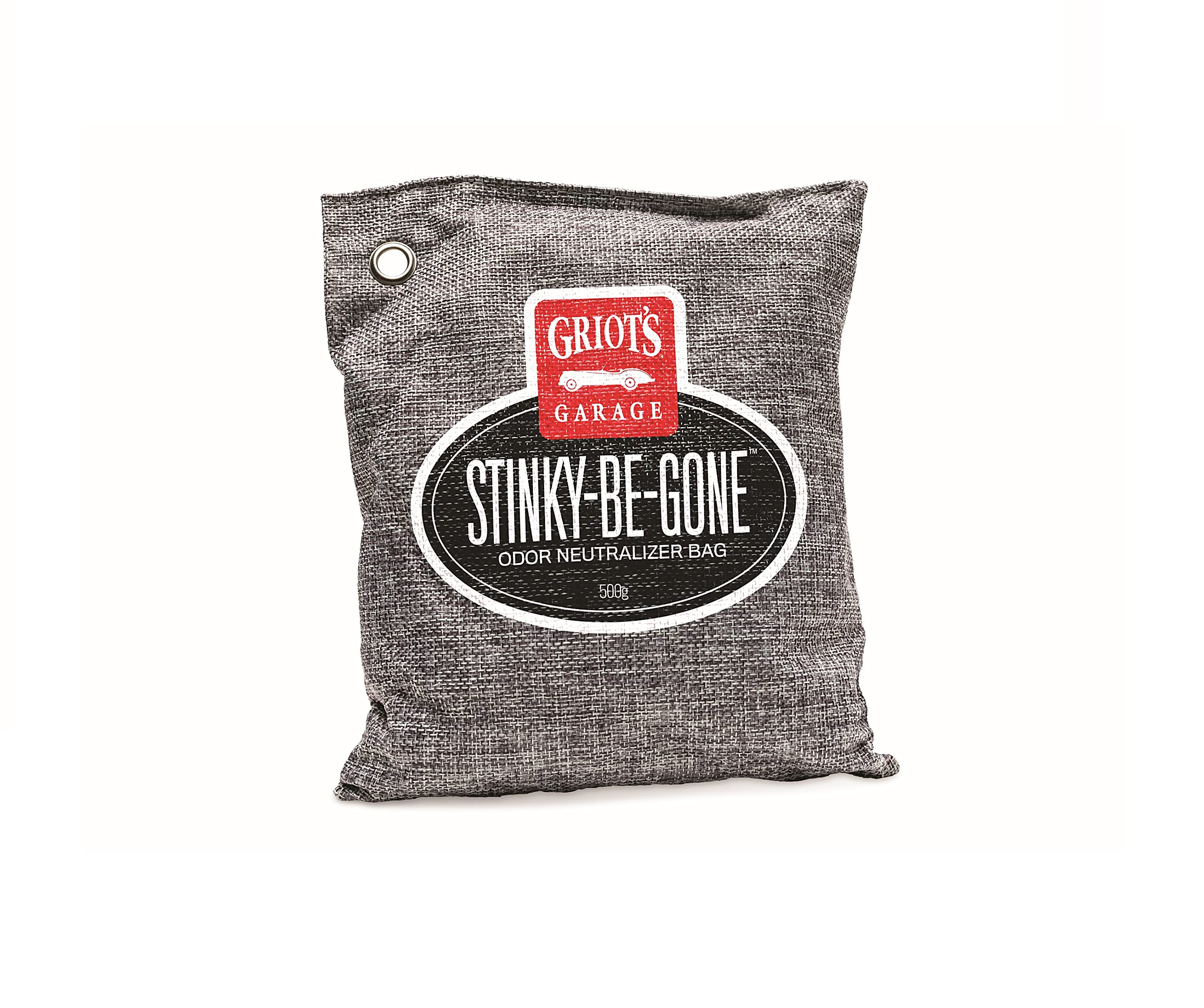 Griot's Garage front pouch showing deodorizers and long-lasting freshness