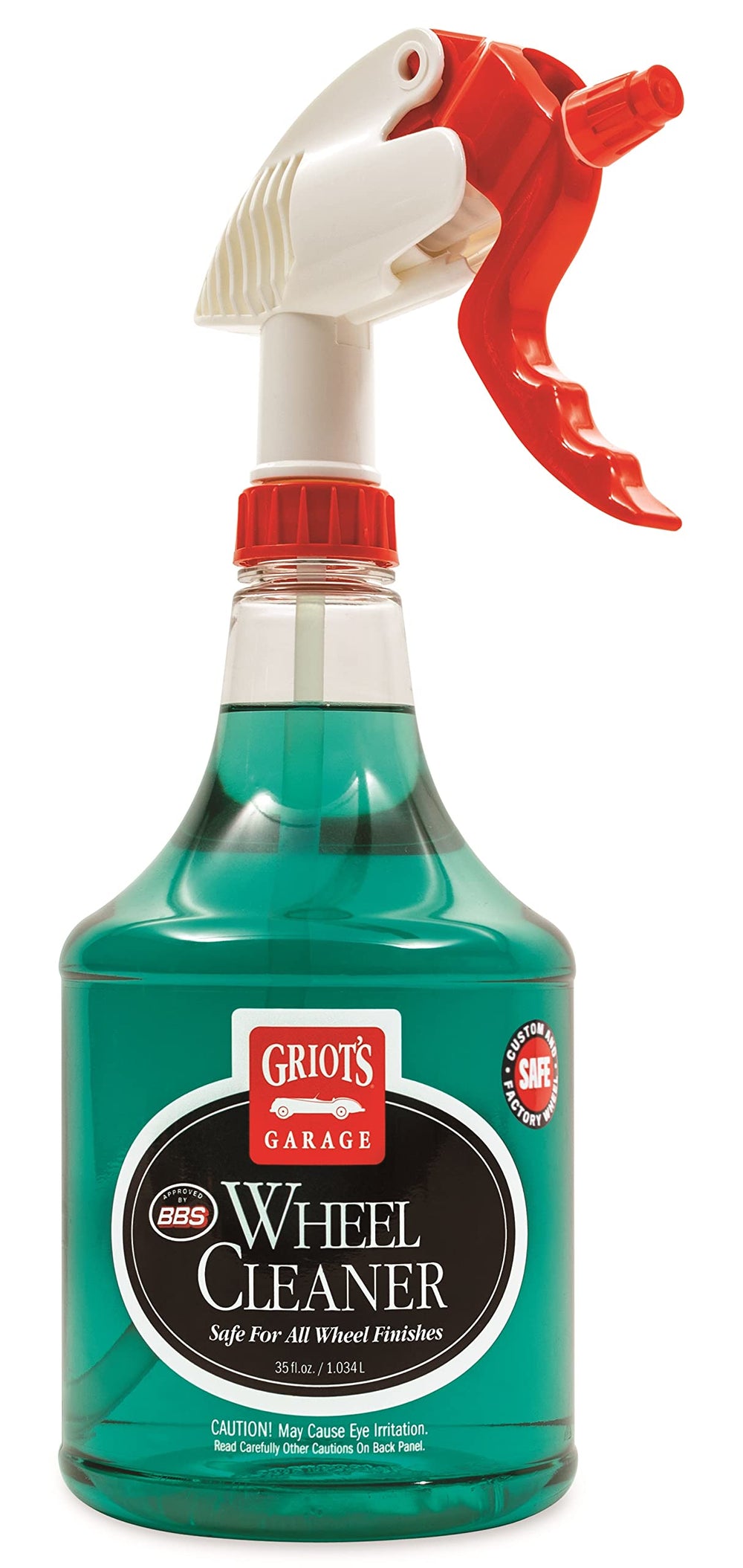 Griot's Garage front label showing product name and size for clear identification and benefit
