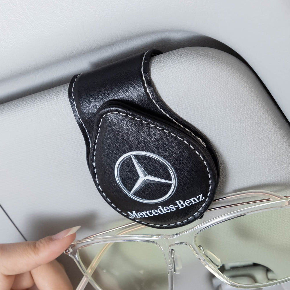 GshionLyfe front view on visor showing secure sunglass holding benefit