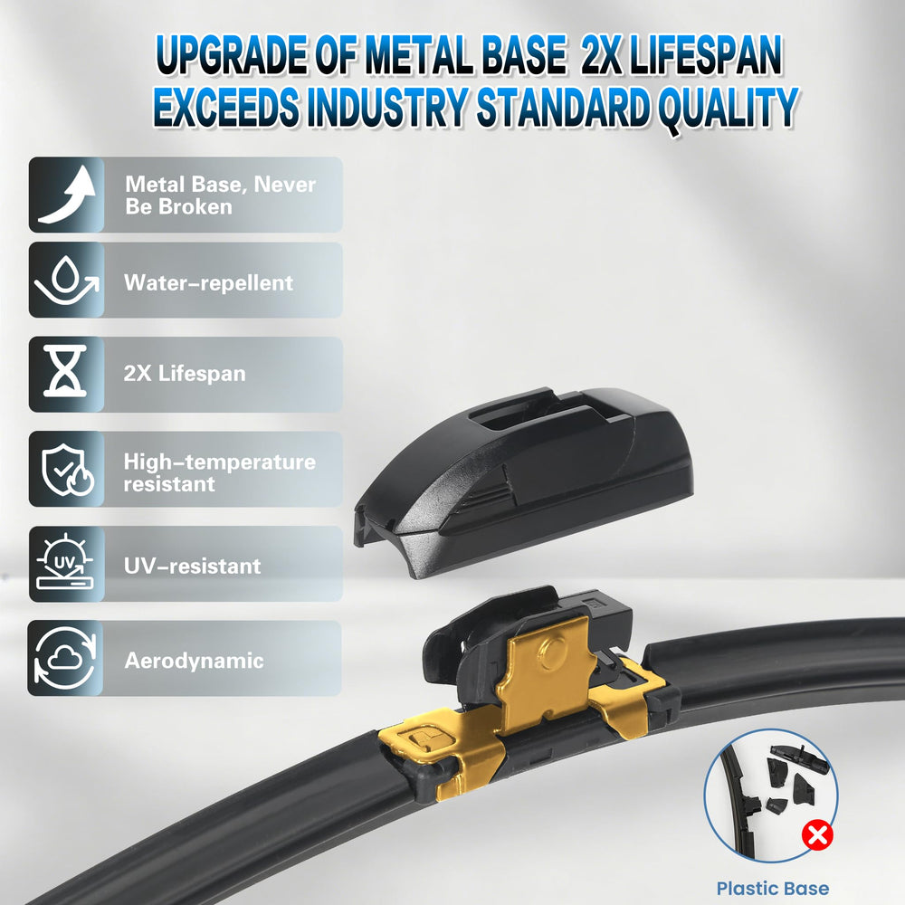 GSPSCN detailed shot of natural rubber edge demonstrating smooth streak-free wiping