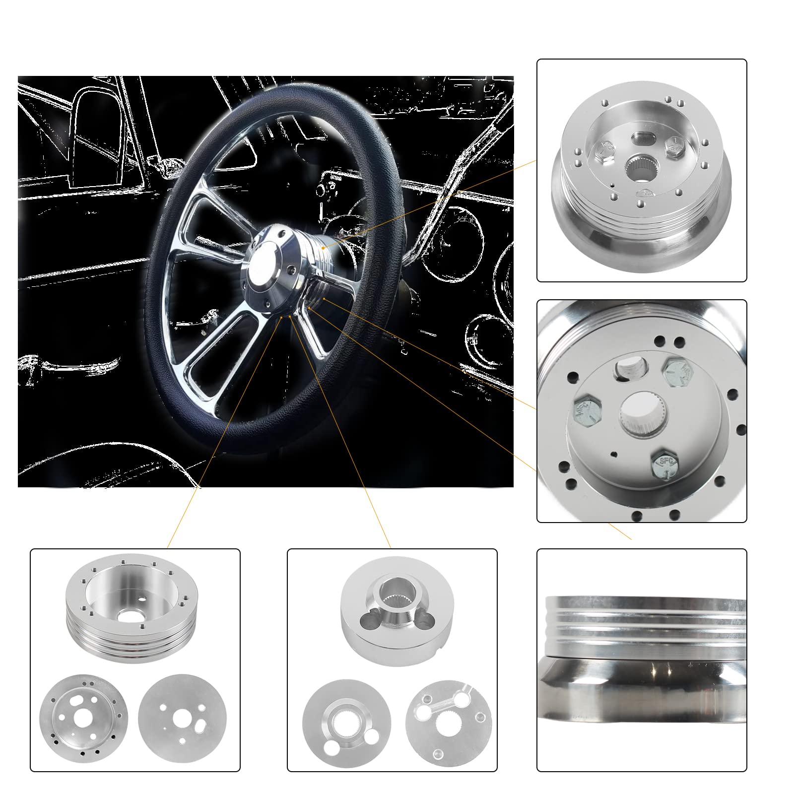 GSTP installed in wheel assembly demonstrating quick-detach convenience