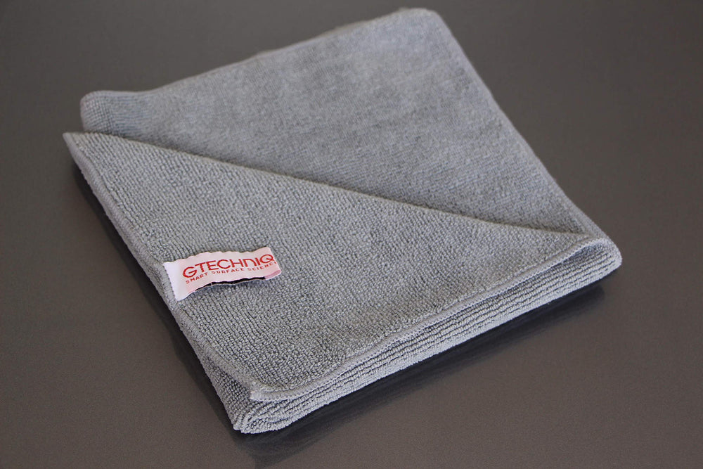 Gtechniq MF1 piled cloths illustrating ten-pack value and consistent quality
