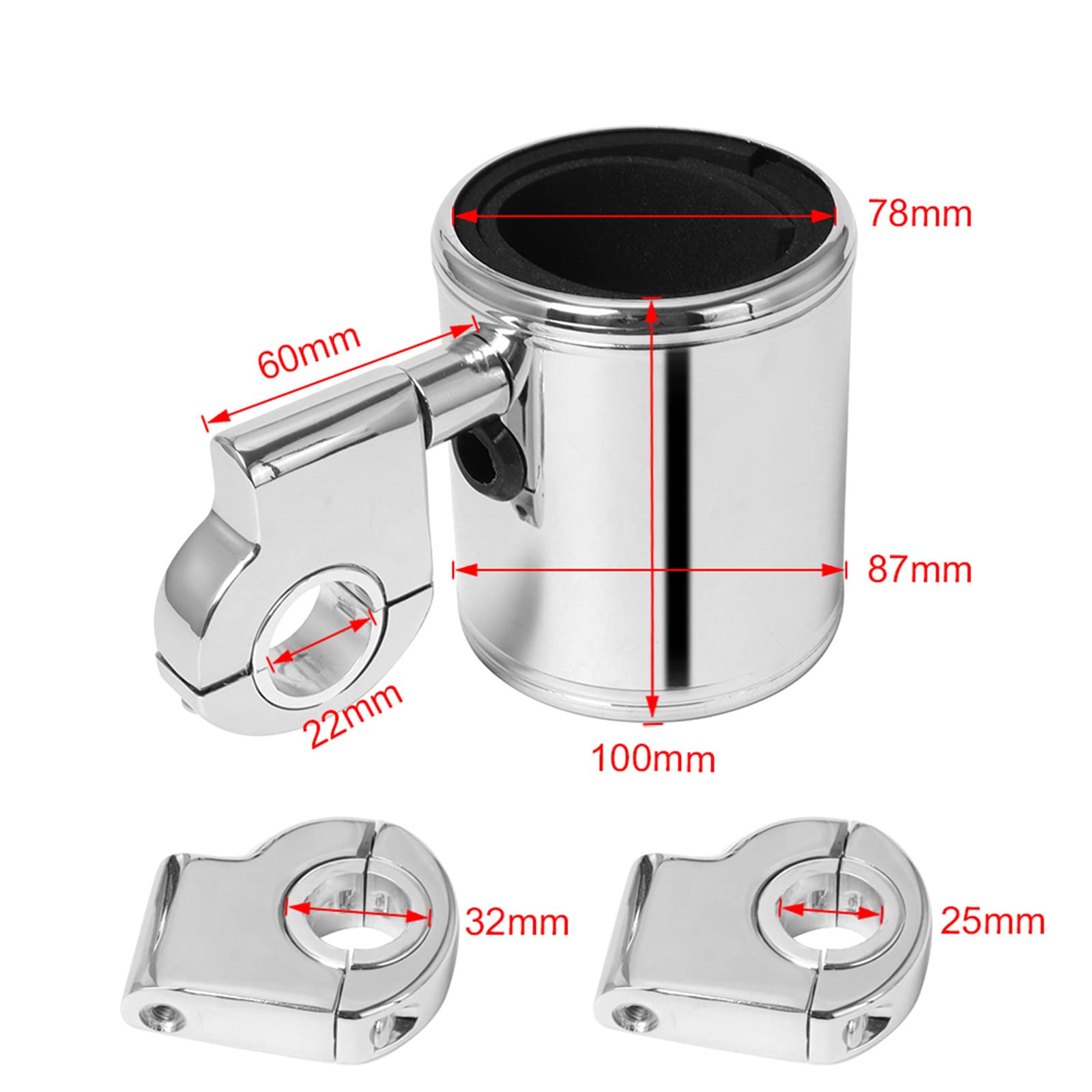 GUDITEM profile view showing clearance from controls and safe placement benefit