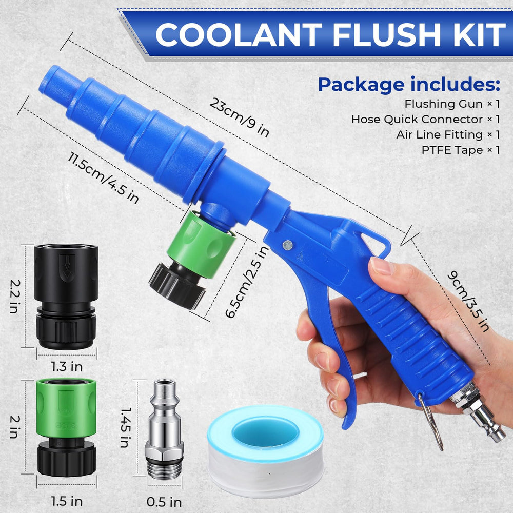 Gulfmew garden hose connector and air fitting for leak-free connections benefit