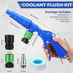 Gulfmew garden hose connector and air fitting for leak-free connections benefit