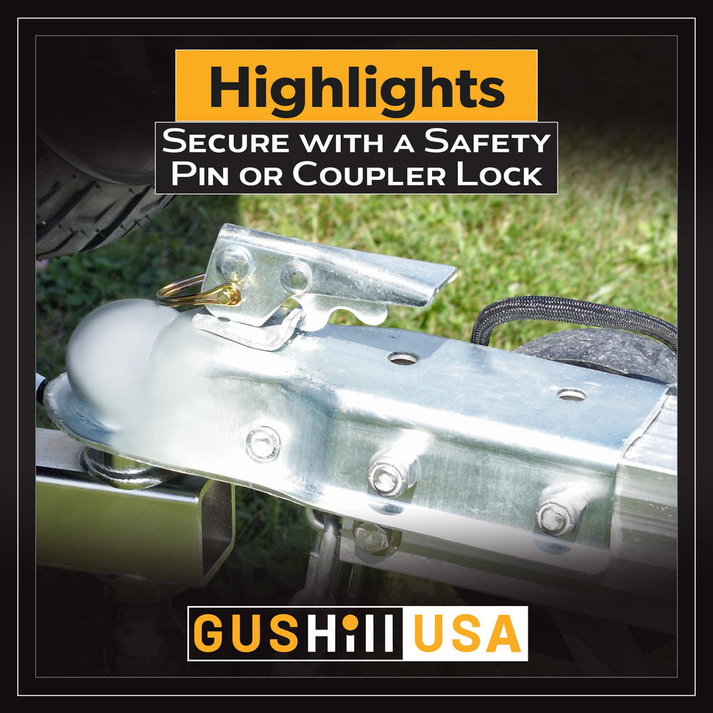 GusHill underside showing mounting holes for straightforward bolt installation