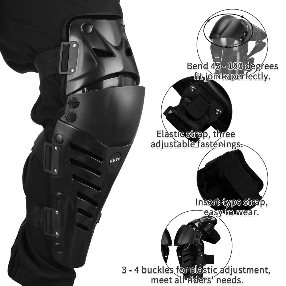 Gute outer shell close-up highlighting impact-resistant protection
