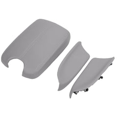 Guteauto front view of grey console cover showing clean replacement benefit