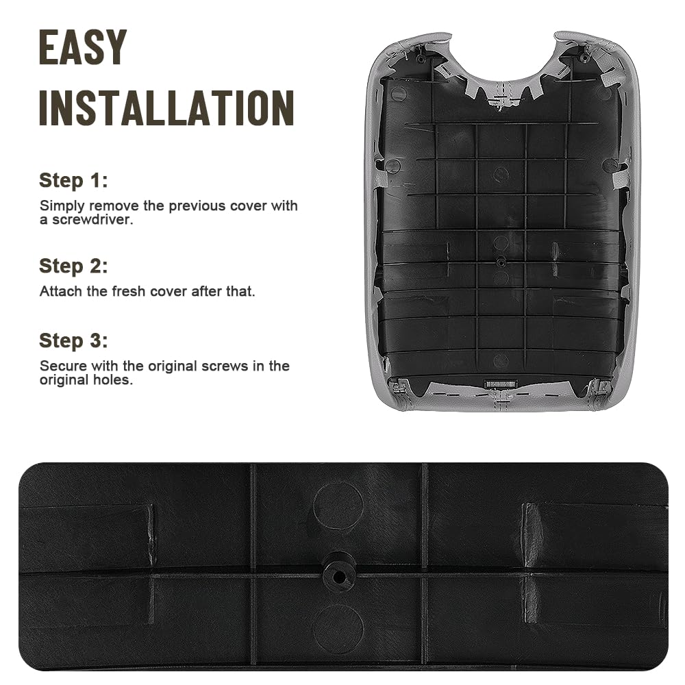 Guteauto installation step showing lid removal for quick swap