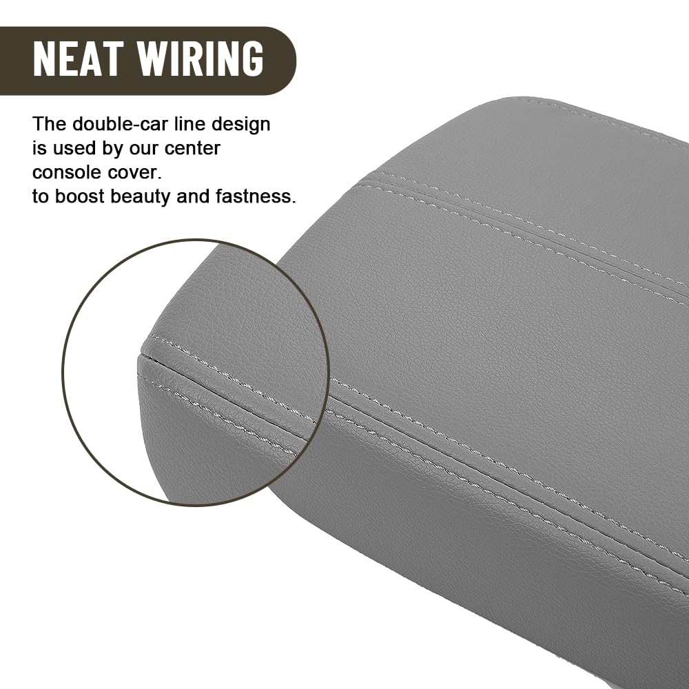 Guteauto PU leather texture detail demonstrating easy-clean surface