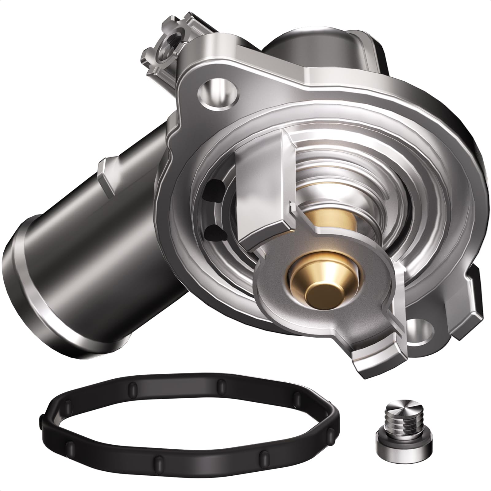 GVPART4U front view of thermostat housing showing precise fit for quick replacement