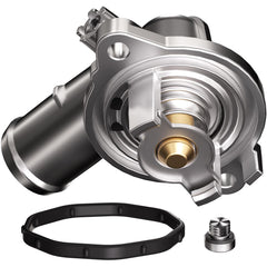 GVPART4U front view of thermostat housing showing precise fit for quick replacement