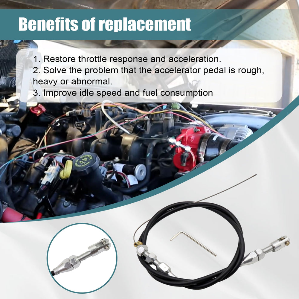 GXARTS cable laid out at full 36 inches showing trim-to-fit versatility for swaps