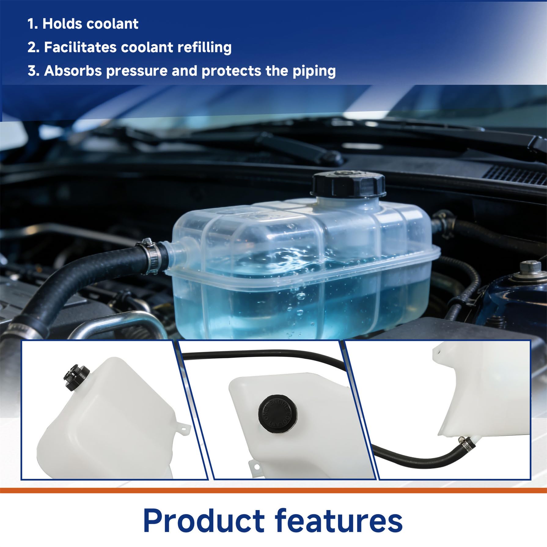 GXYWADY close-up of molded plastic texture for heat resistance benefit