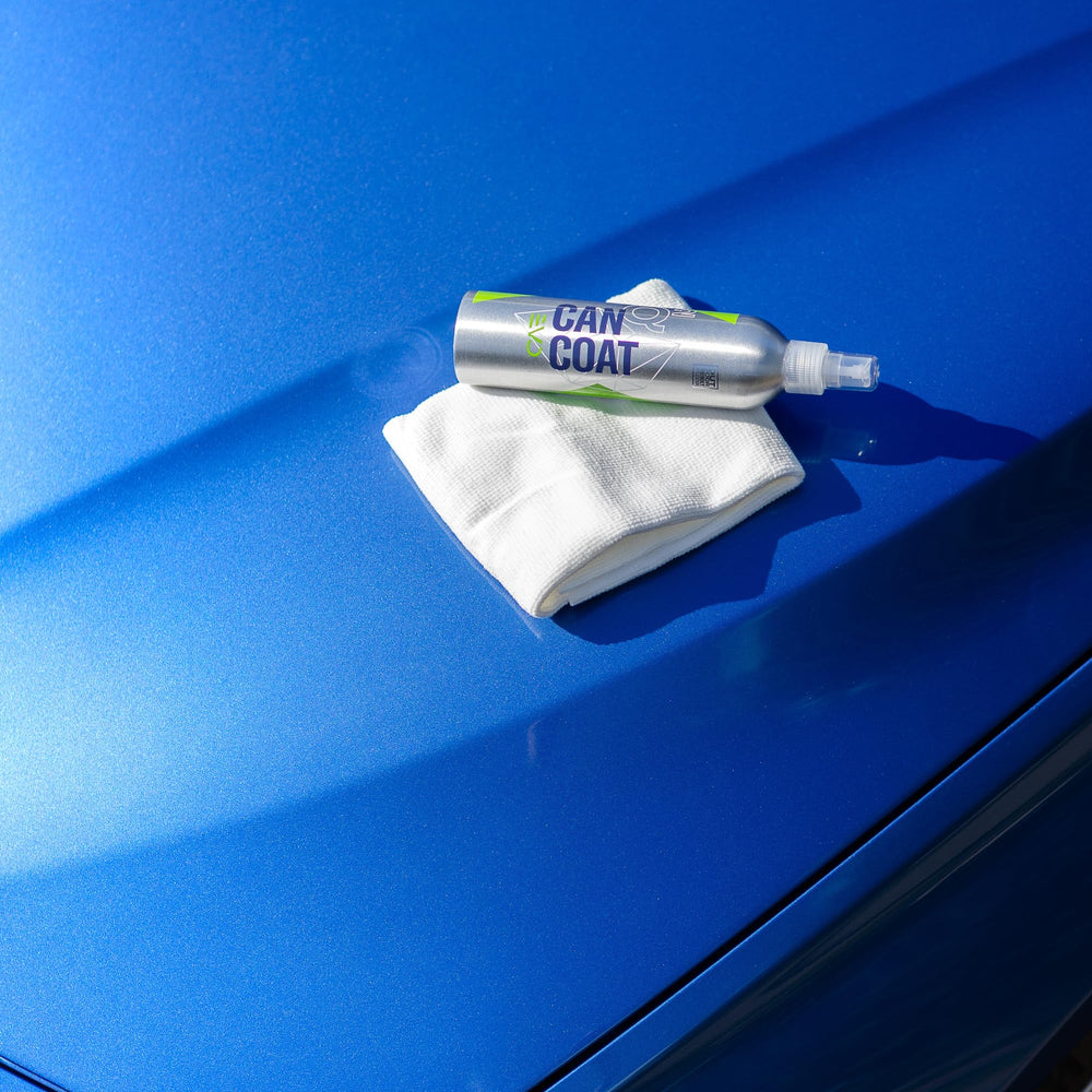 Gyeon label close-up highlighting SiO2 formula for durable surface protection