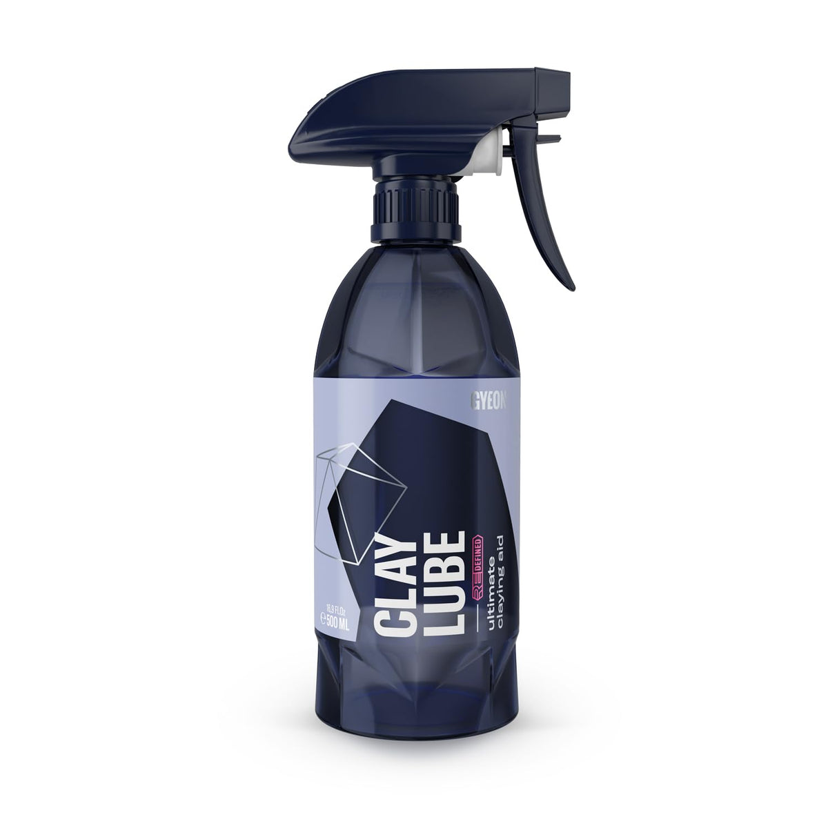 Gyeon bottle front label showing product clarity and professional branding benefits