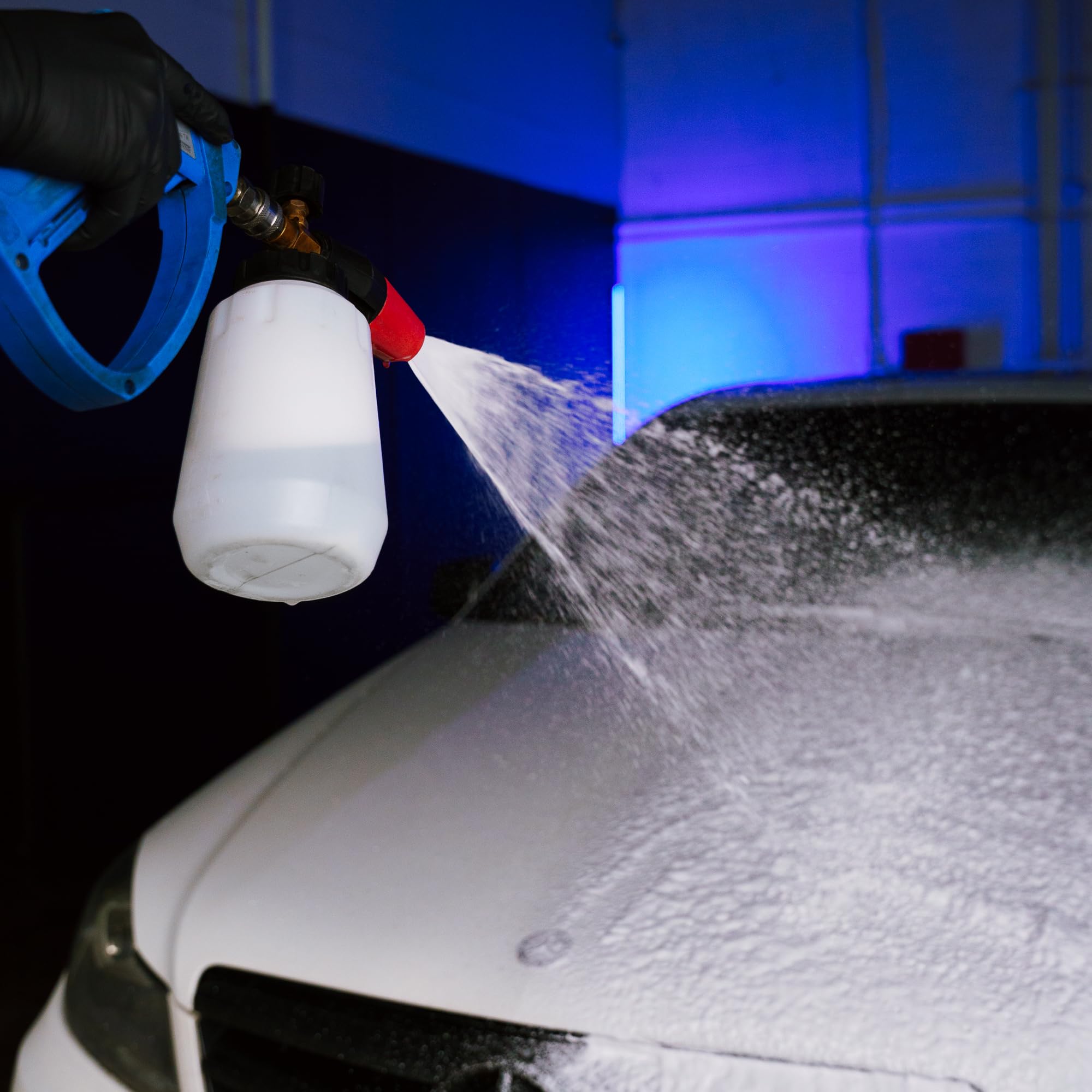 Gyeon product in a detailing setup showing professional workflow and efficiency