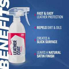 Gyeon Leather Shield EVO close-up nozzle for precise wipe-on application
