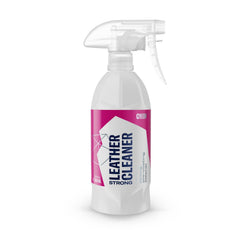 Gyeon bottle front label showing product and strong cleaning benefit