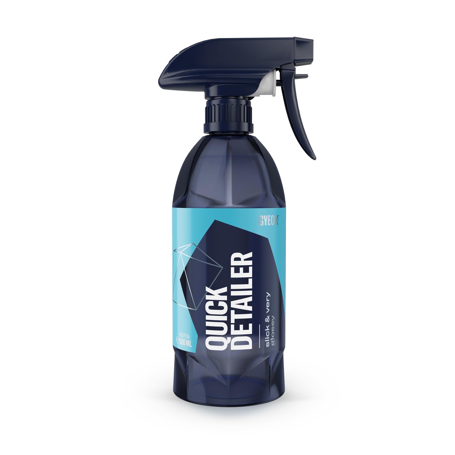 Gyeon bottle front label showing product and glossy finish benefit