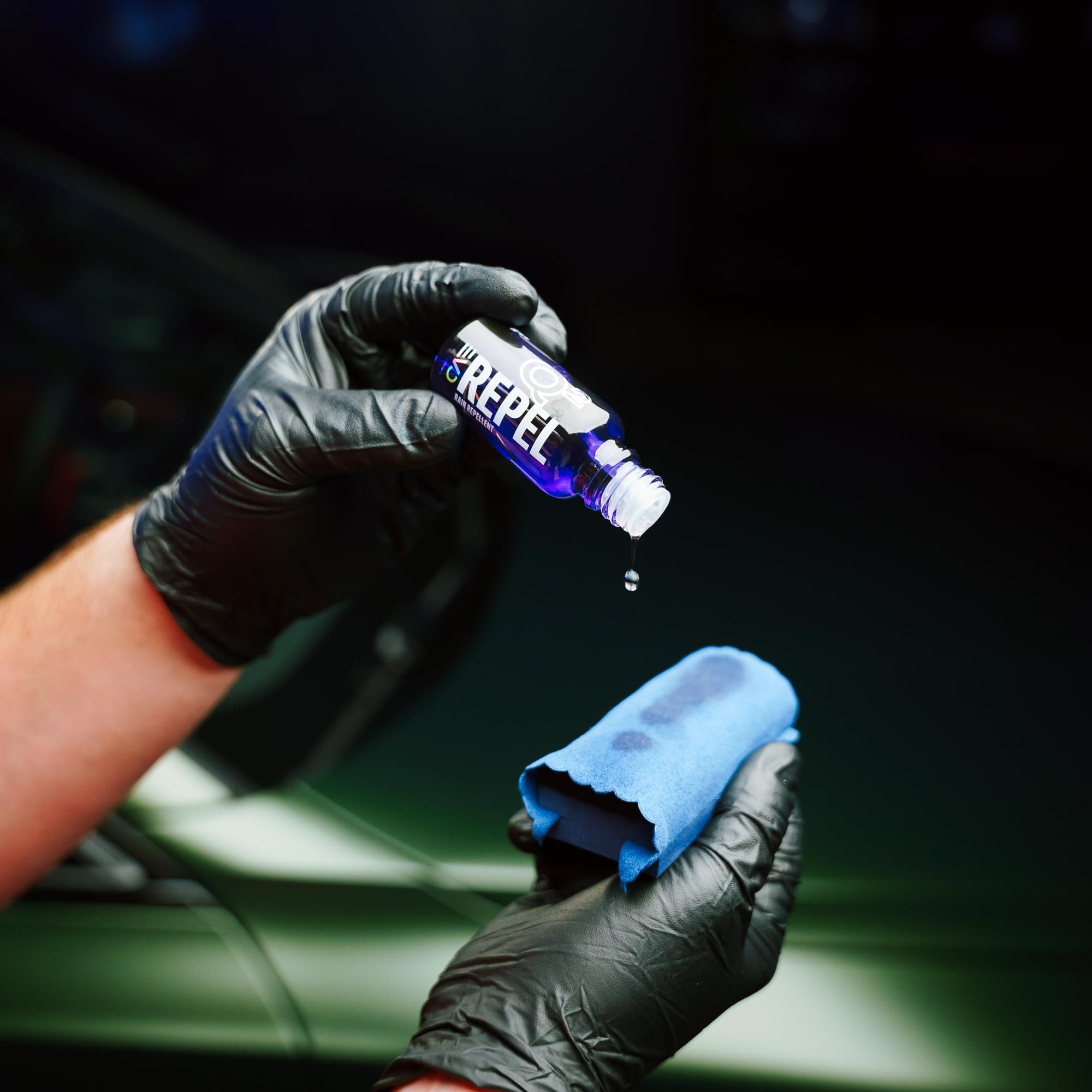 GYEON label and instructions close-up ensuring proper application benefit