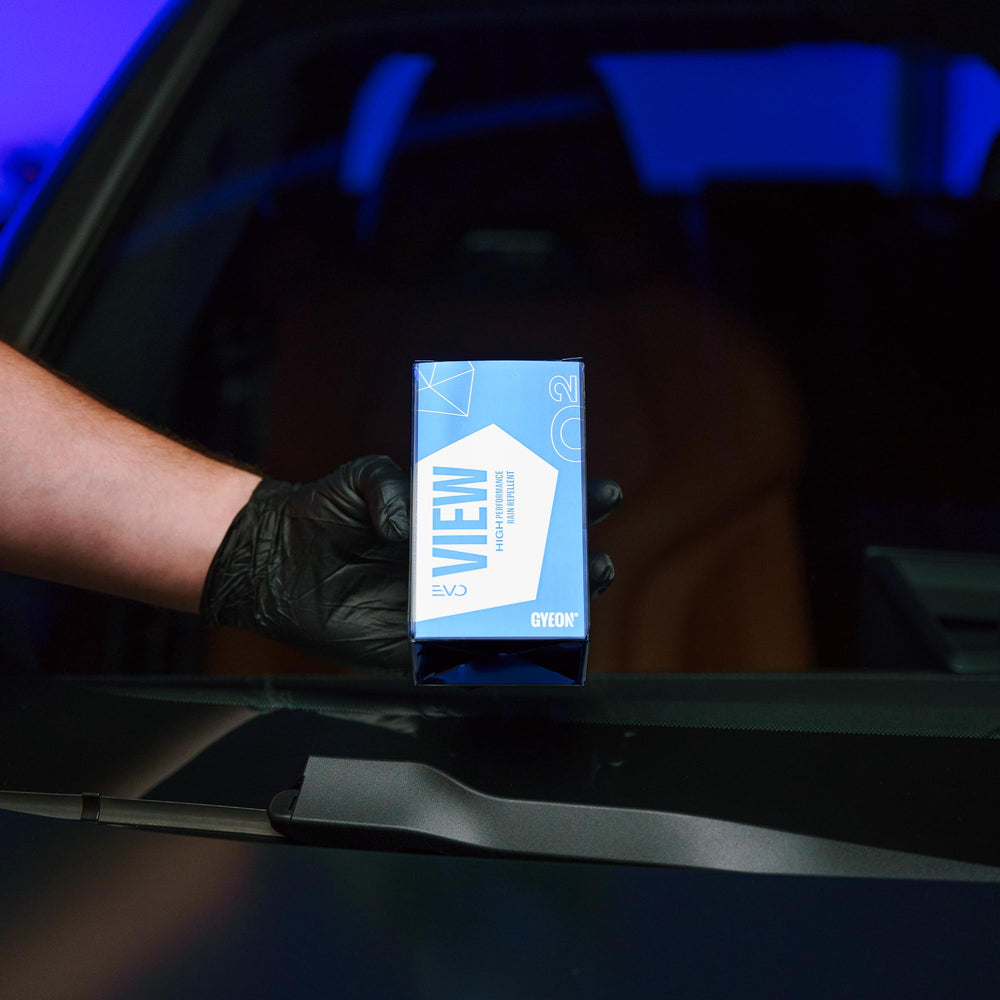 GYEON windshield at night with reduced glare improving night visibility benefit
