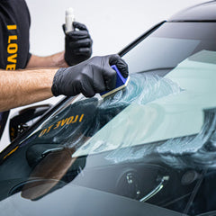 GYEON ceramic coating droplet texture highlighting bond strength benefit