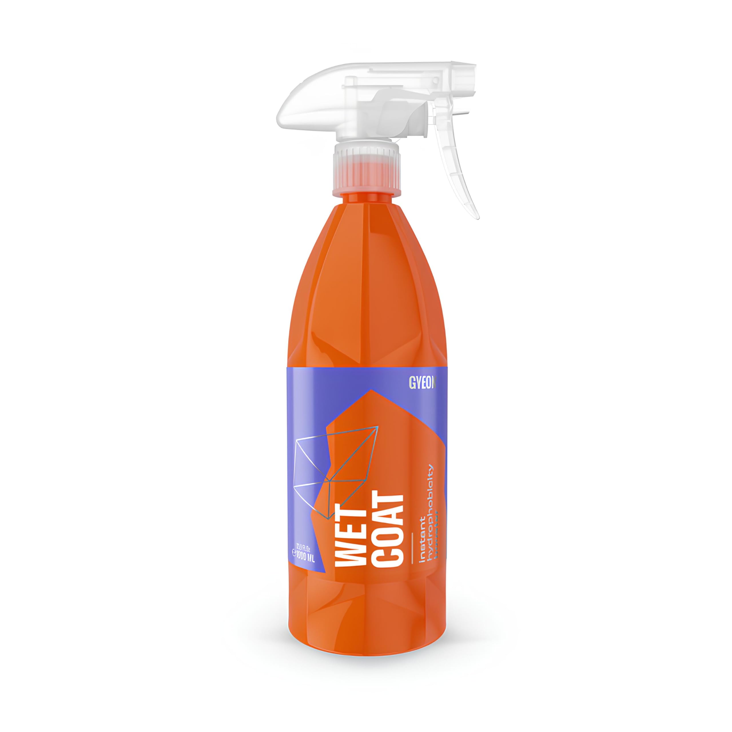 GYEON wet coat front bottle showing product and volume for convenient maintenance