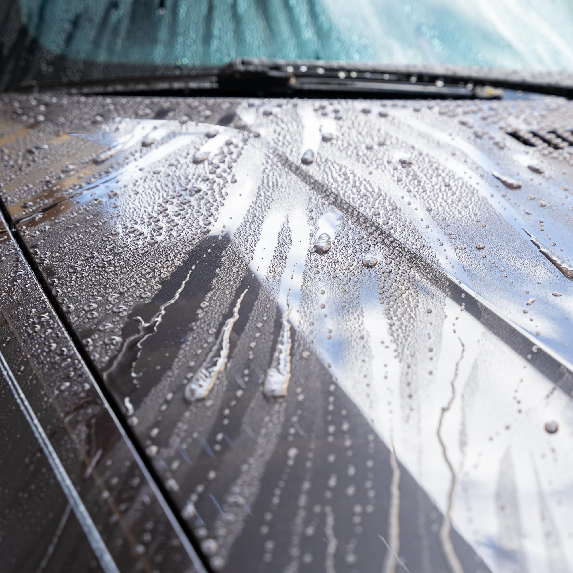GYEON used during hand wash illustrating fast maintenance benefit