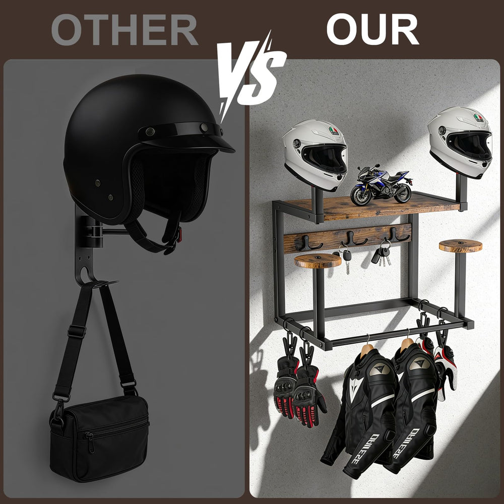 GYJZIFW scale comparison next to a helmet showing compact footprint and capacity