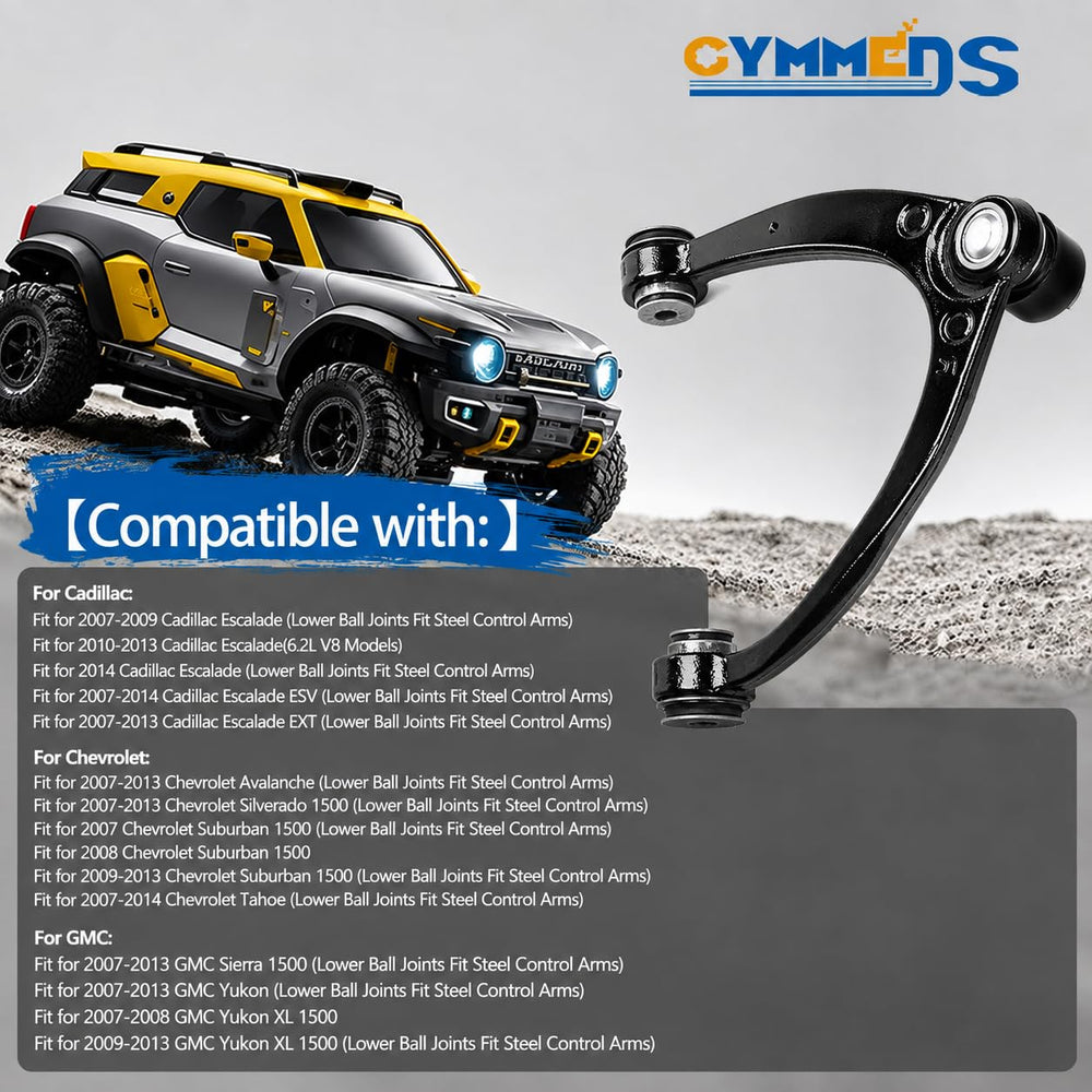GYMMEDS ball joints assembled closeup highlighting reliable steering performance