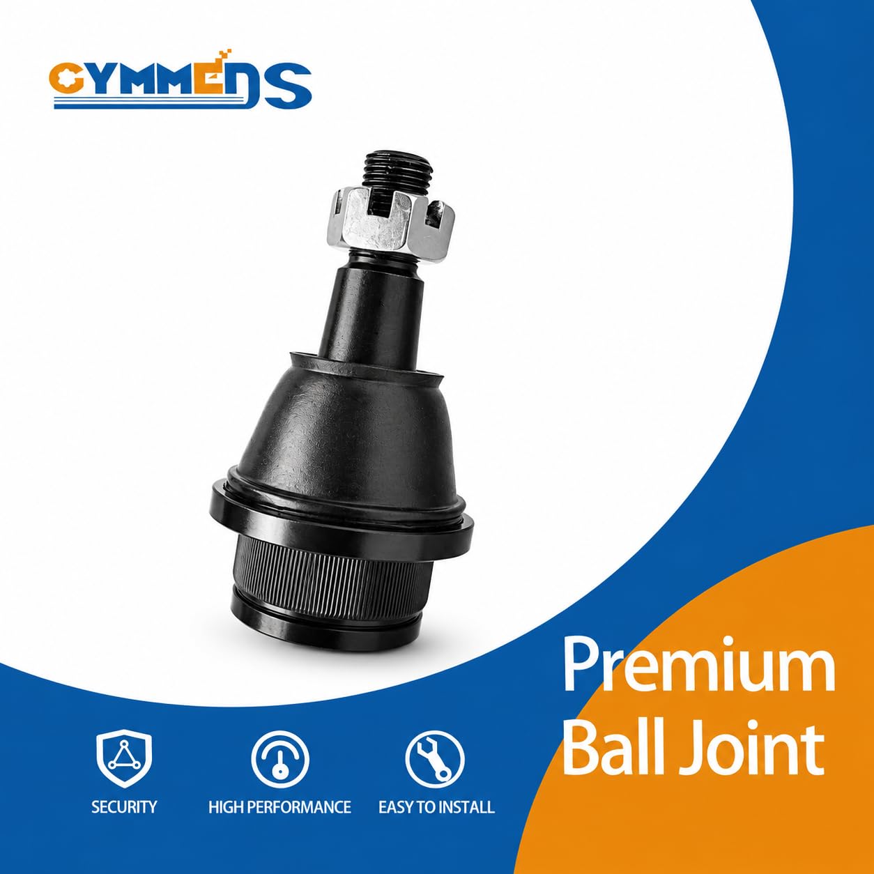 GYMMEDS inner and outer tie rod ends showing precise fitment and alignment benefit