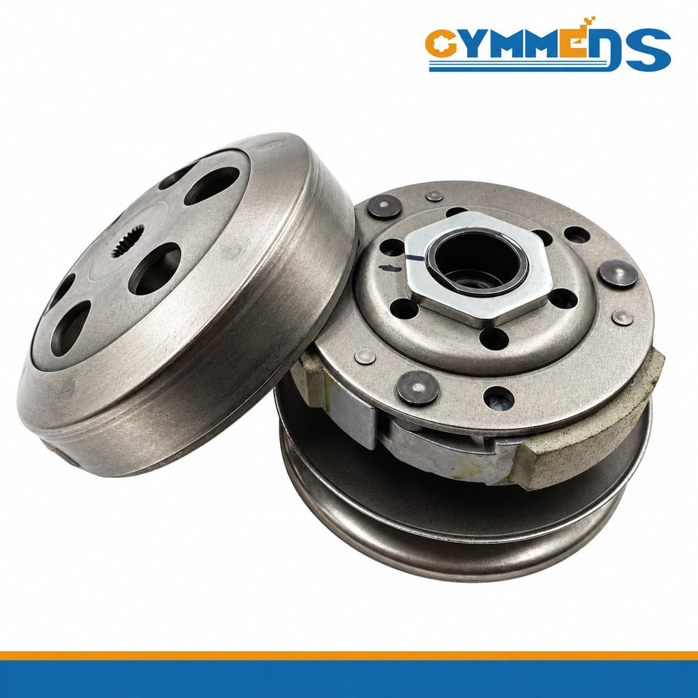 GYMMEDS variator assembly with rollers emphasizing smooth RPM transition
