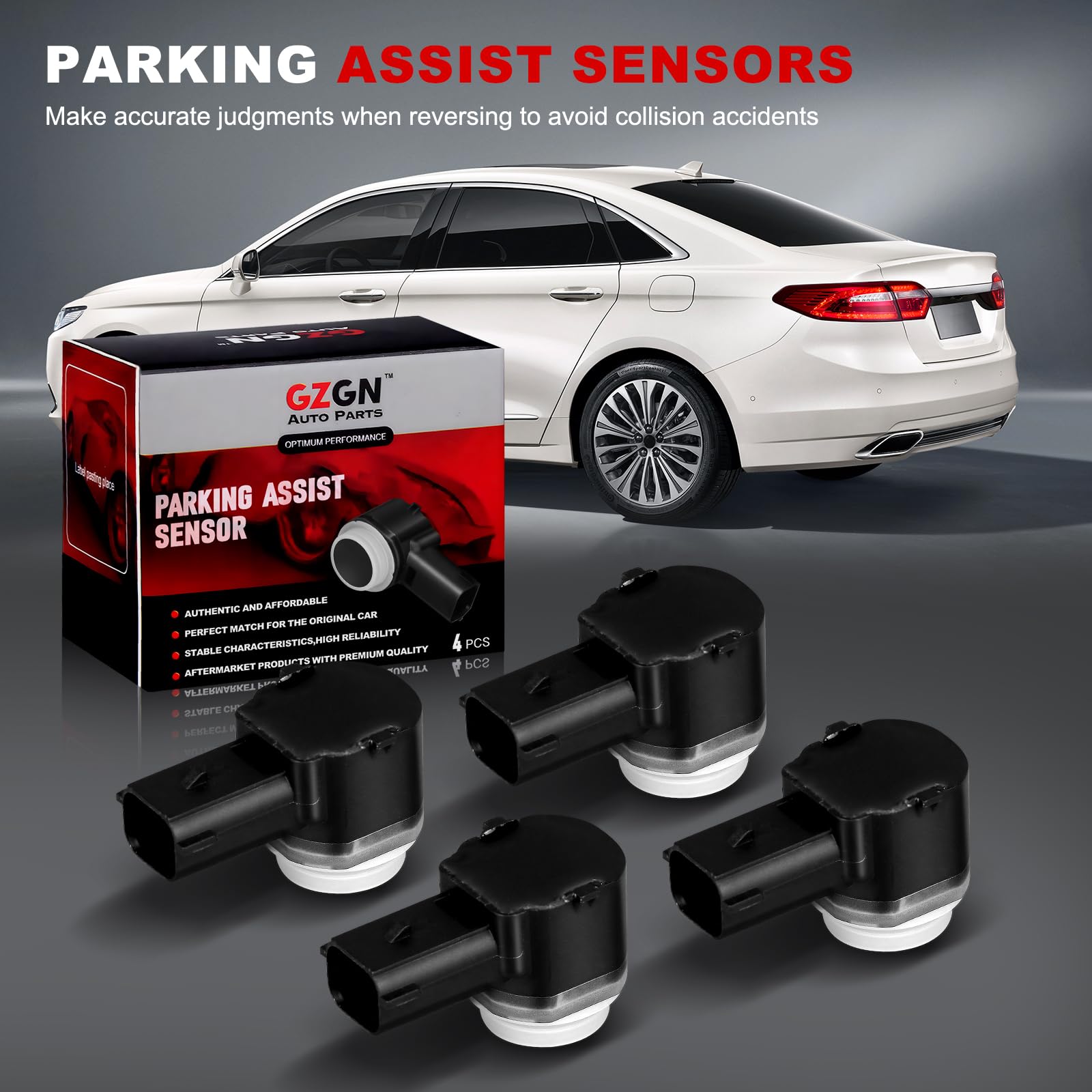 GZGN sensor in real parking scenario demonstrating improved reversing confidence