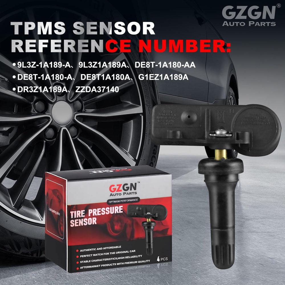 GZGN sensor mounted on rim side view demonstrating secure fit