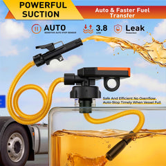 Gziyso close-up of auto-stop sensor highlighting safe spill-free cut-off