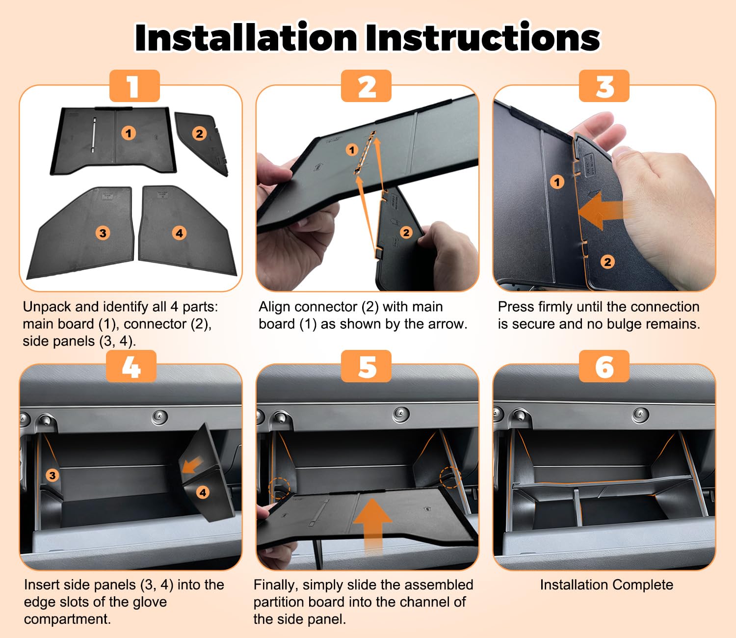 GZSH organizer next to ruler showing precise fit and compact footprint