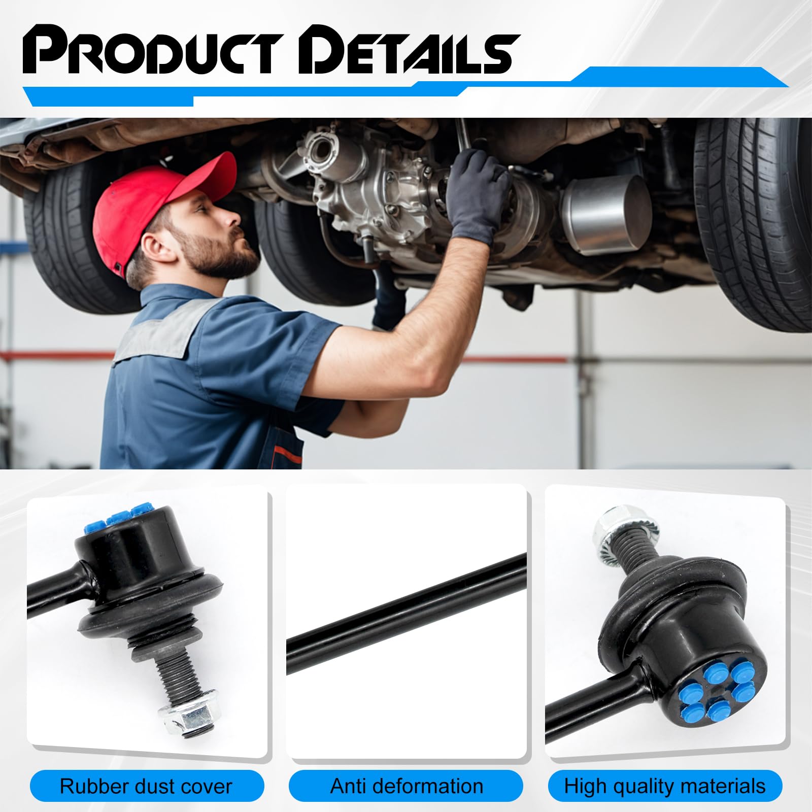 GZYQPDZ steel shaft detail highlighting durability benefit
