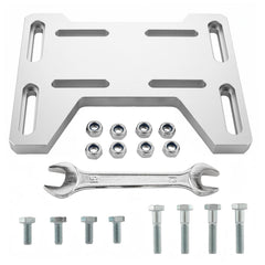 GZZTORES front view of mount plate showing bolt pattern and fit benefits