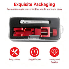 GZZTORES gap tool neatly stored in box protecting blades and simplifying transport