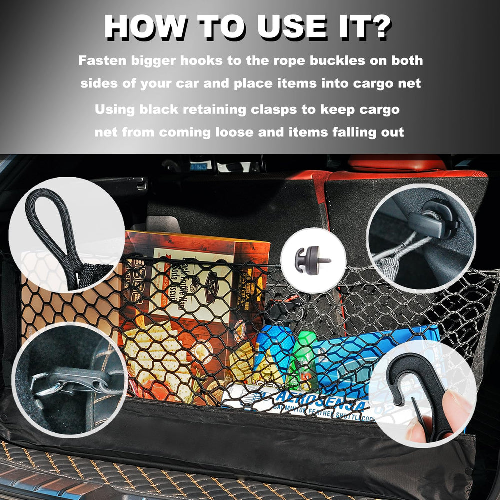 Hacyikee retaining groceries and sports gear to reduce shifting during travel