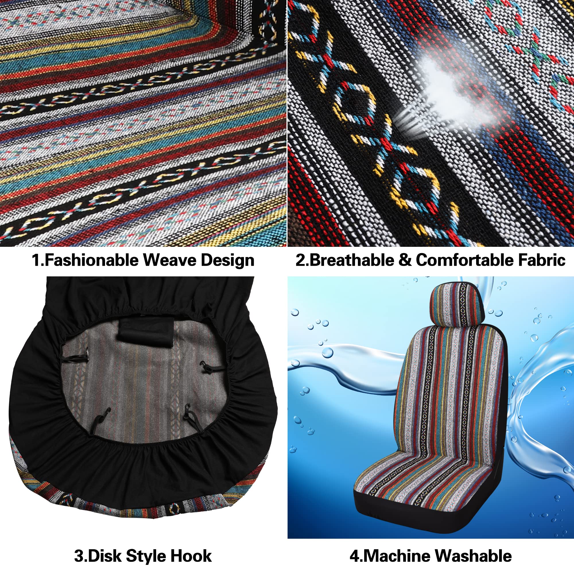 HAIYAOTIMES size comparison illustrating universal fit for most seats