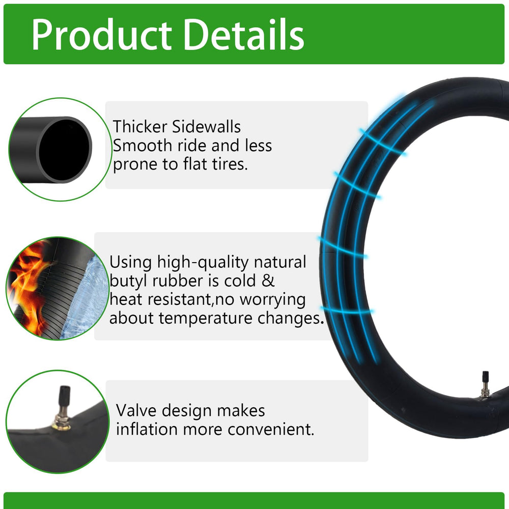 HAKSNGCL tube installed on dirt bike wheel demonstrating fit and ready-to-ride benefit