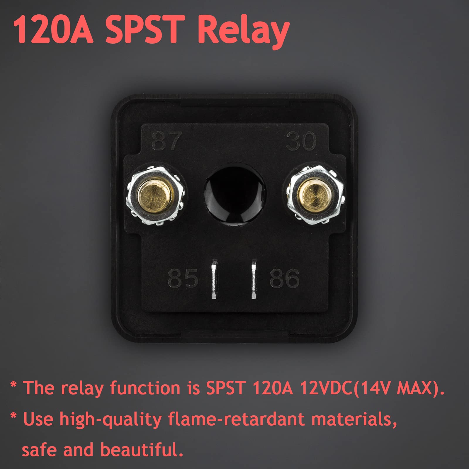 Hamolar close-up of alloy terminal and silver-plated contact showing low resistance benefit