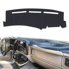 HanLanKa front view dashboard cover showing full dash protection and clean look