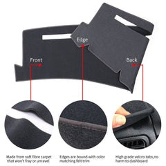 HanLanKa vent cutouts aligned to vents preserving airflow and functionality
