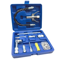 HANTUO open case showing organized 17-piece kit for quick jobs