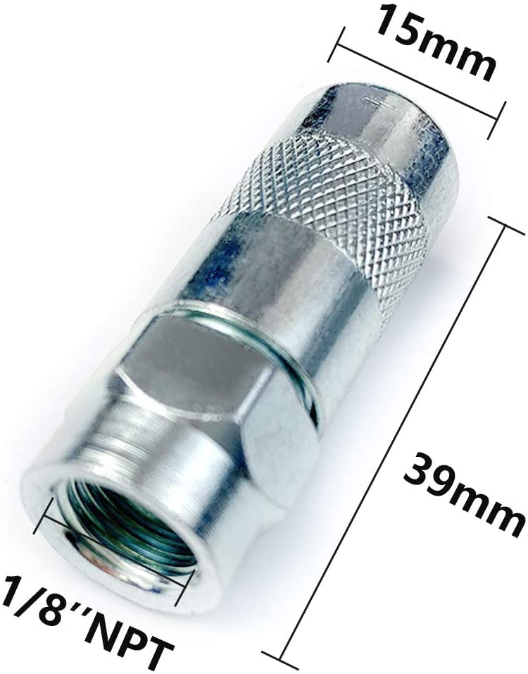 HANTUO nozzle next to ruler showing compact size and fit for recessed fittings