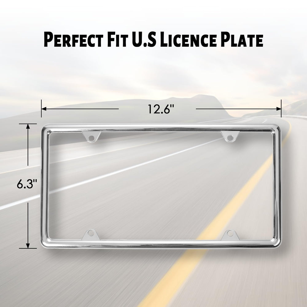 Hanwell frame mounted on car front showing improved vehicle appearance